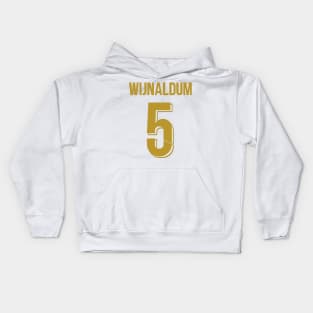 Gini Wijnaldum Prem winner Gold Kids Hoodie